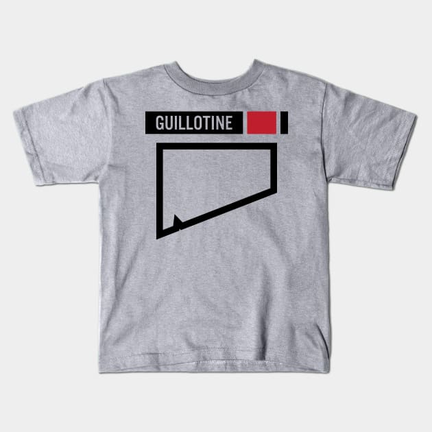 Guillotine - BJJ Kids T-Shirt by Kyle O'Briant